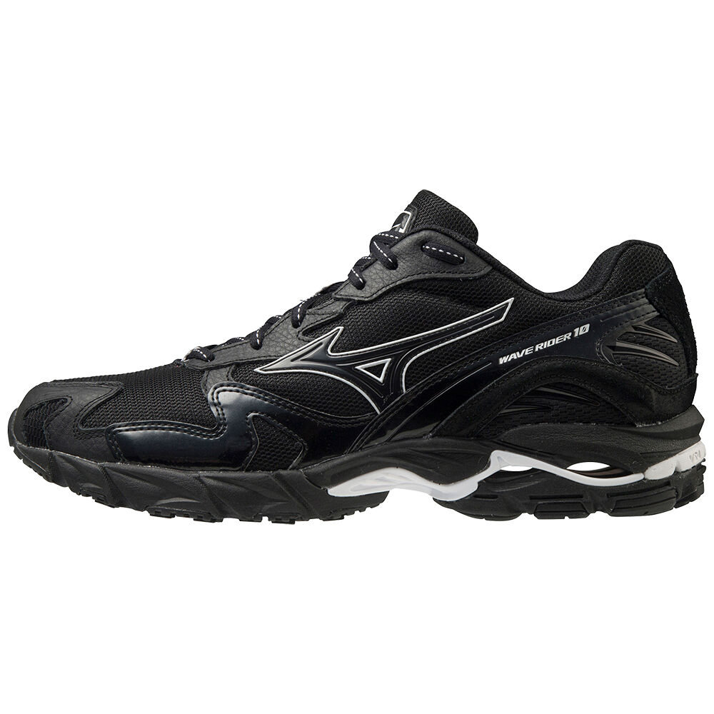 Tênis Mizuno Wave Rider 10 Kuro - Homem - Pretas - SBVHK8152